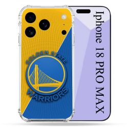 Coque Renforcée Pour Iphone 18 Pro Max Basket Golden State Warriors