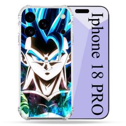 Coque Renforcée Pour Iphone 18 Pro Manga Dragon Ball Gogeta Visage