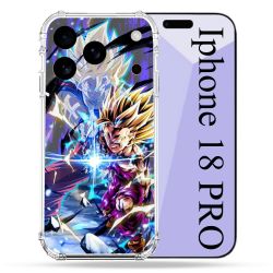Coque Renforcée Pour Iphone 18 Pro Manga Dragon Ball Sangohan Duo
