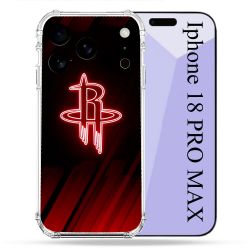 Coque Renforcée Pour Iphone 18 Pro Max Basket Houston Rockets
