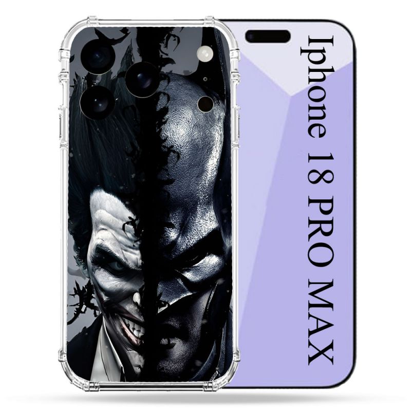 Coque Renforcée Pour Iphone 18 Pro Max Batman Joker