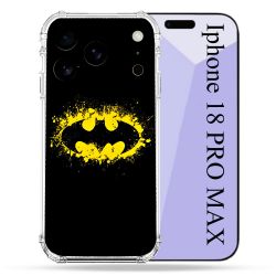 Coque Renforcée Pour Iphone 18 Pro Max Batman Logo