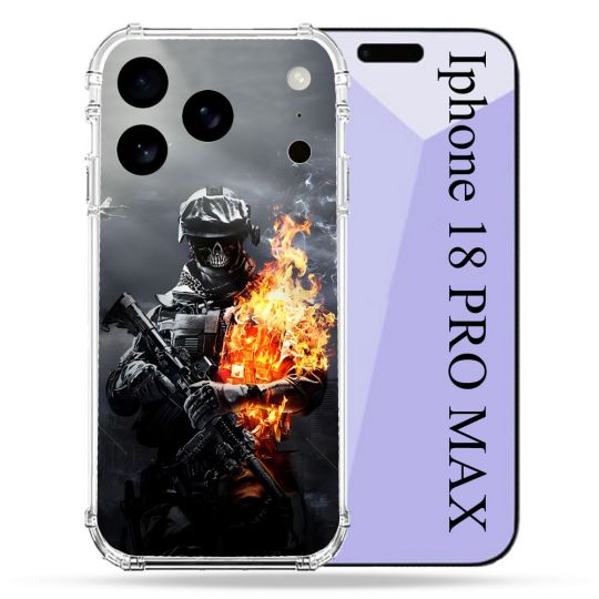 Coque Renforcée Pour Iphone 18 Pro Max Call Of Duty Squelette