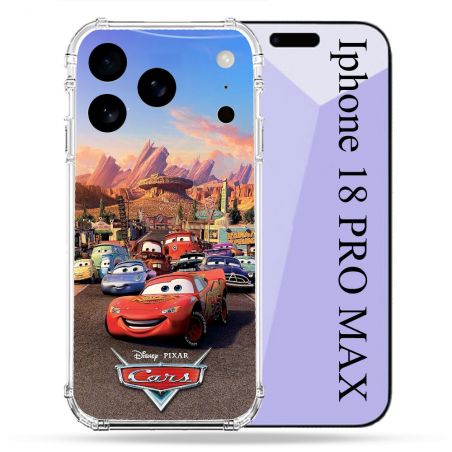 Coque Renforcée Pour Iphone 18 Pro Max Cars Affiche