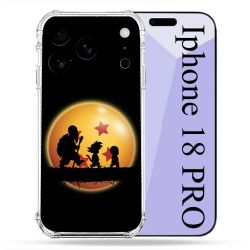 Coque Renforcée Pour Iphone 18 Pro Manga Dragon Ball Vintage