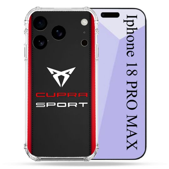 Coque Renforcée Pour Iphone 18 Pro Max Cupra