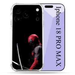 Coque Renforcée Pour Iphone 18 Pro Max Deadpool Epee