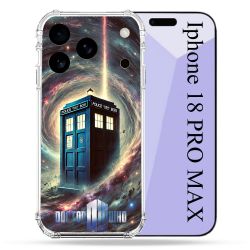 Coque Renforcée Pour Iphone 18 Pro Max Dr Who Tardis Univers