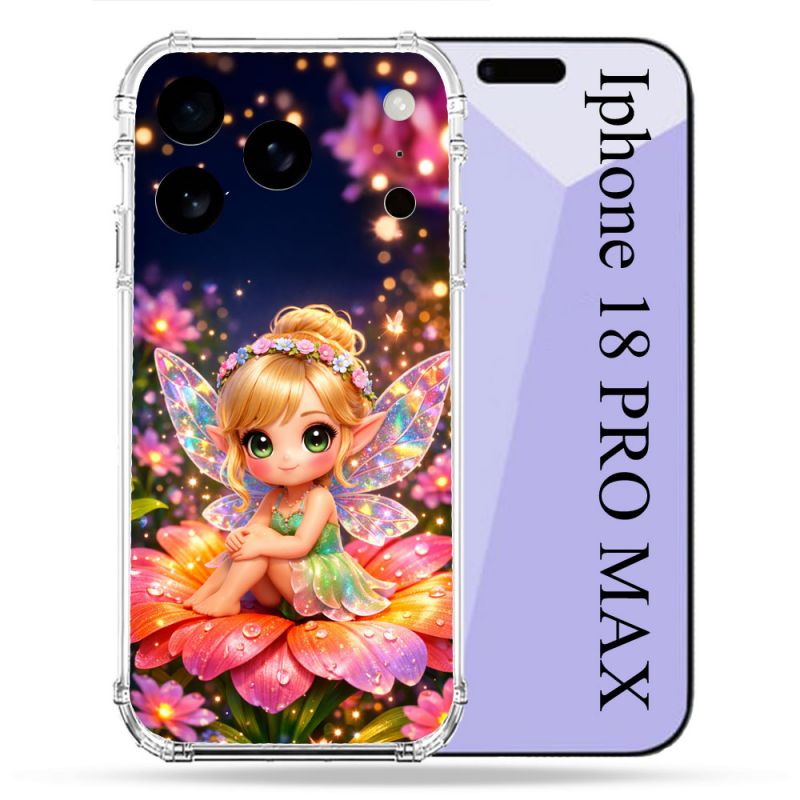 Coque Renforcée Pour Iphone 18 Pro Max Fantastique Fee Kawaii
