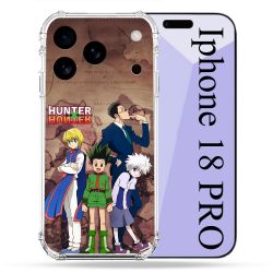 Coque Renforcée Pour Iphone 18 Pro Manga Hunter X Hunter Vintage