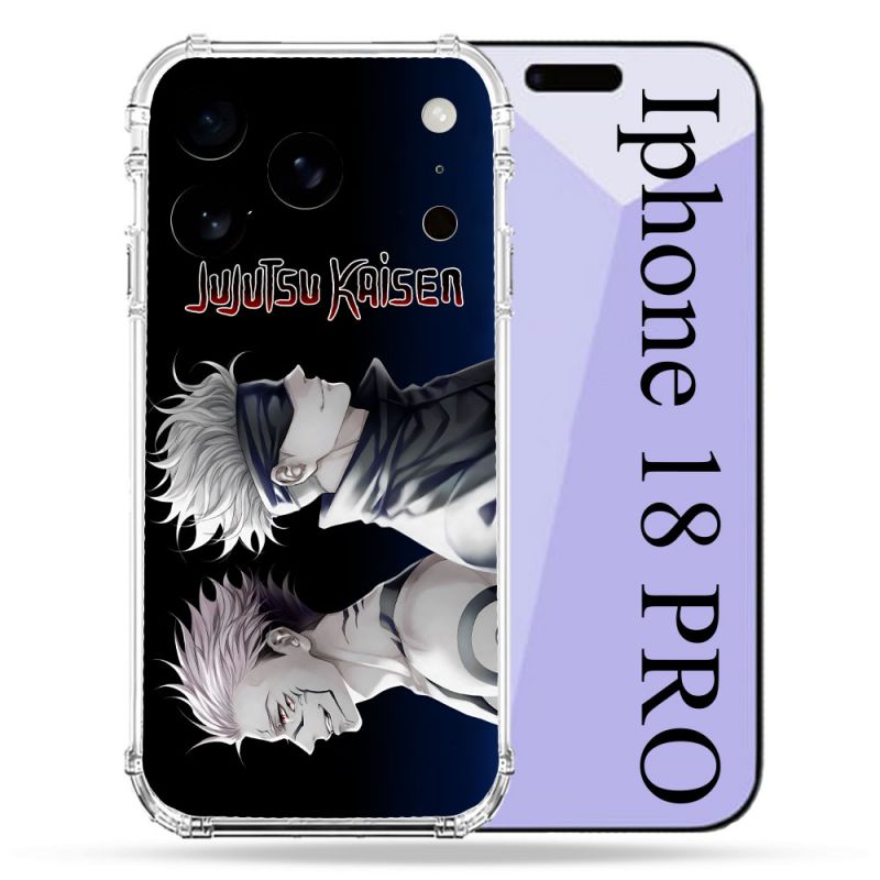 Coque Renforcée Pour Iphone 18 Pro Manga Jujutsu Kaisen