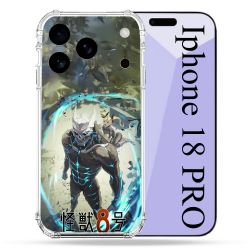 Coque Renforcée Pour Iphone 18 Pro Manga Kaiju N° 8 Kafka Hibino