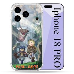 Coque Renforcée Pour Iphone 18 Pro Manga Made In Abyss Affiche