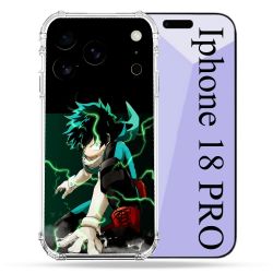 Coque Renforcée Pour Iphone 18 Pro Manga My Hero Academia Deku