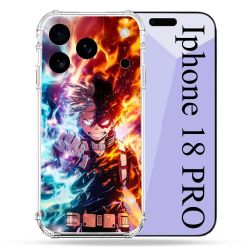 Coque Renforcée Pour Iphone 18 Pro Manga My Hero Academia Shoto Portrait