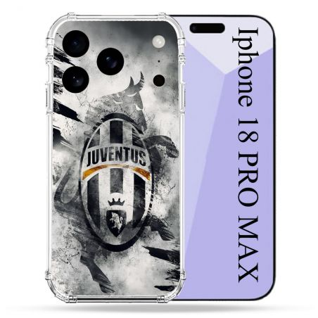 Coque Renforcée Pour Iphone 18 Pro Max Foot Juventus Turin