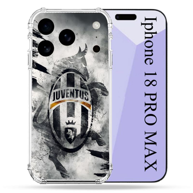 Coque Renforcée Pour Iphone 18 Pro Max Foot Juventus Turin