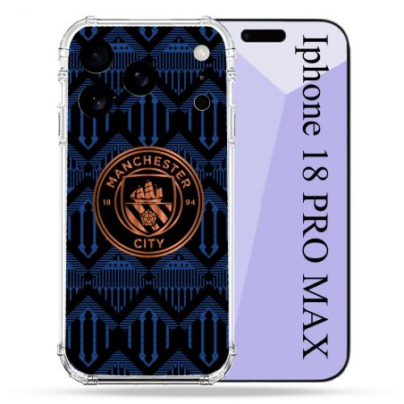 Coque Renforcée Pour Iphone 18 Pro Max Foot Manchester City