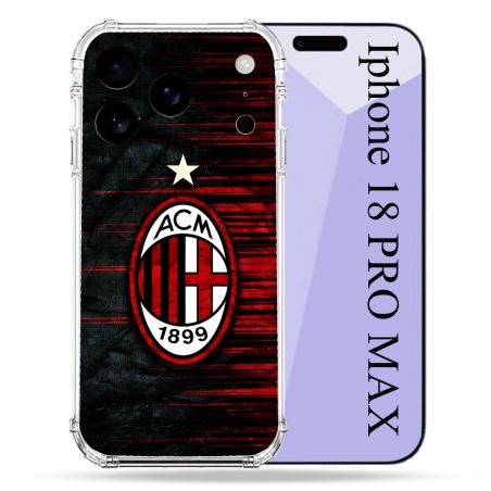 Coque Renforcée Pour Iphone 18 Pro Max Foot Milan AC