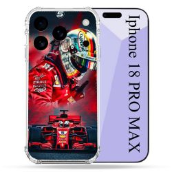 Coque Renforcée Pour Iphone 18 Pro Max Formule 1 F1 Ferrari