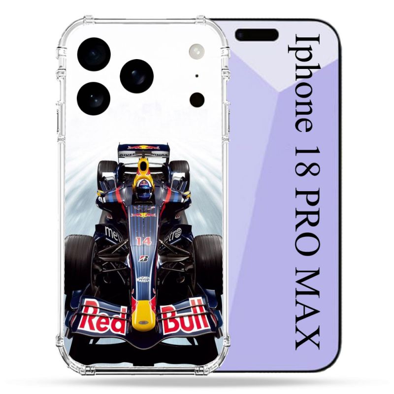 Coque Renforcée Pour Iphone 18 Pro Max Formule 1 F1 Red Bull