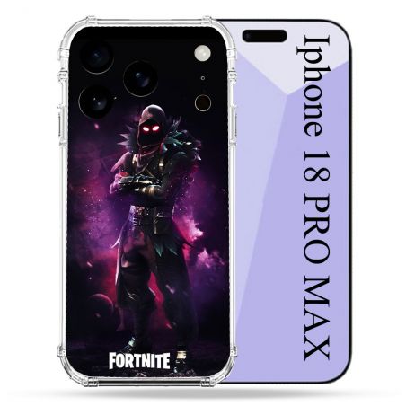 Coque Renforcée Pour Iphone 18 Pro Max Fortnite Raven