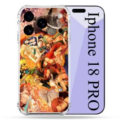 Coque Renforcée Pour Iphone 18 Pro Manga One Piece Nakama