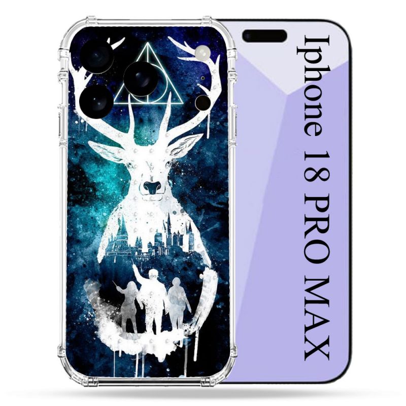 Coque Renforcée Pour Iphone 18 Pro Max Harry Potter Patronome