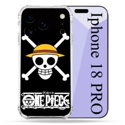 Coque Renforcée Pour Iphone 18 Pro Manga One Piece Tete de Mort