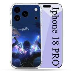 Coque Renforcée Pour Iphone 18 Pro Manga SAO sword Art Online Epee