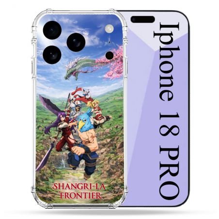 Coque Renforcée Pour Iphone 18 Pro Manga Shangri La Frontier Affiche