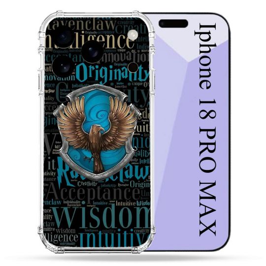 Coque Renforcée Pour Iphone 18 Pro Max Harry Potter Serdaigle
