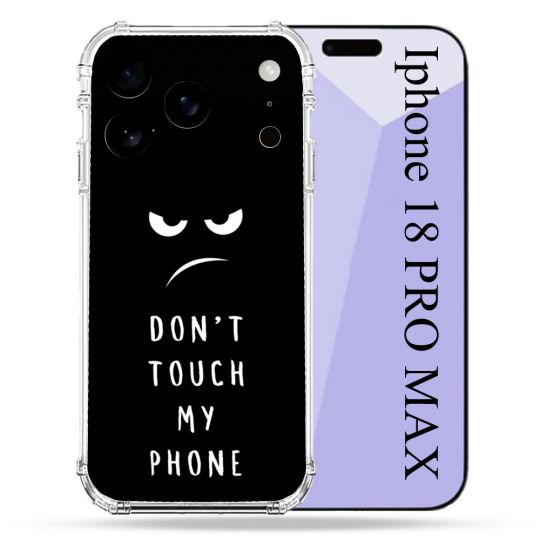 Coque Renforcée Pour Iphone 18 Pro Max Humour Don't Touch