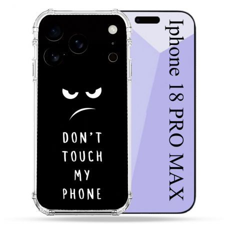 Coque Renforcée Pour Iphone 18 Pro Max Humour Don't Touch