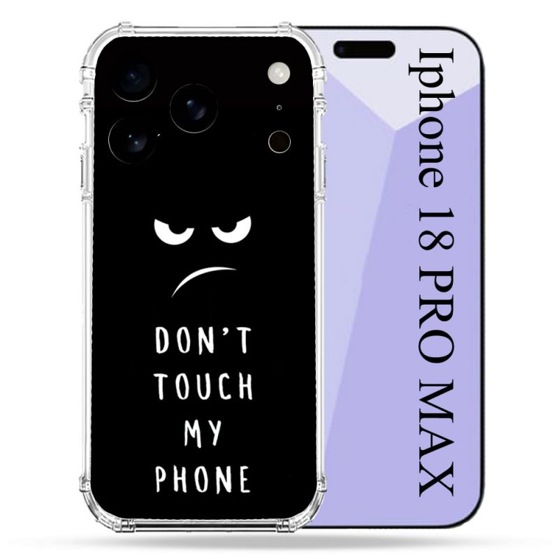 Coque Renforcée Pour Iphone 18 Pro Max Humour Don't Touch