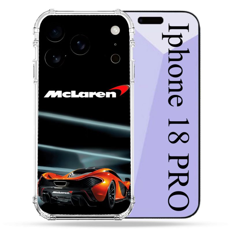 Coque Renforcée Pour Iphone 18 Pro Mc Laren