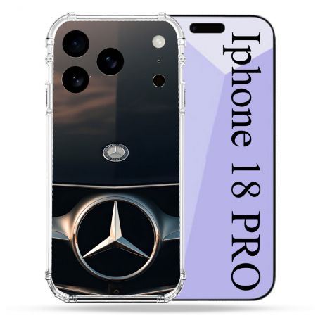 Coque Renforcée Pour Iphone 18 Pro Mercedes Calendre