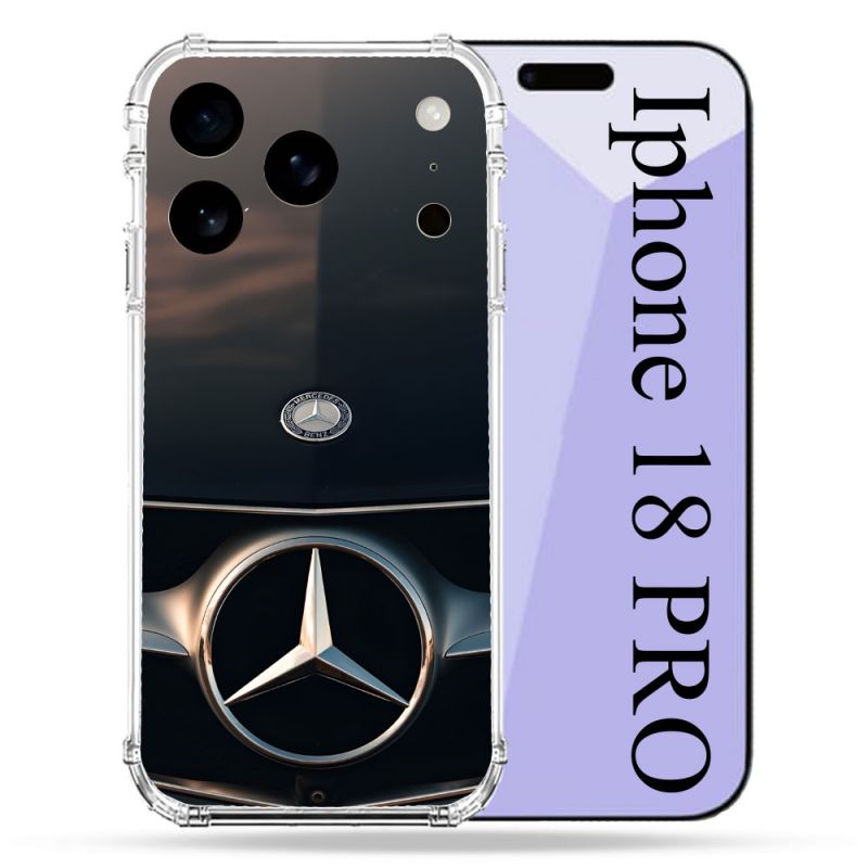 Coque Renforcée Pour Iphone 18 Pro Mercedes Calendre