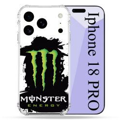 Coque Renforcée Pour Iphone 18 Pro Monster Energy Tache