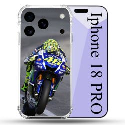 Coque Renforcée Pour Iphone 18 Pro Moto Course GP Wheeling 46