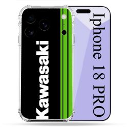 Coque Renforcée Pour Iphone 18 Pro Moto Kawasaki