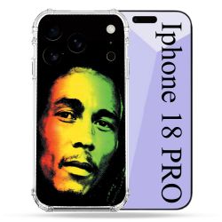 Coque Renforcée Pour Iphone 18 Pro Musique Bob Marley 2