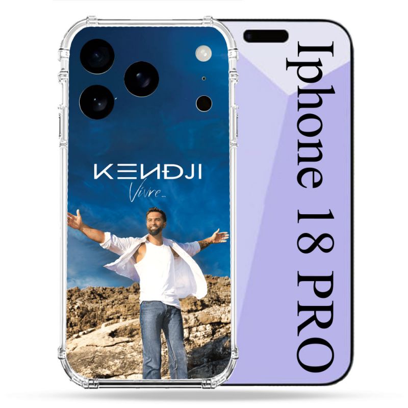 Coque Renforcée Pour Iphone 18 Pro Musique Kendji