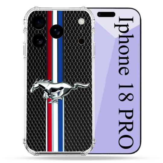 Coque Renforcée Pour Iphone 18 Pro Mustang