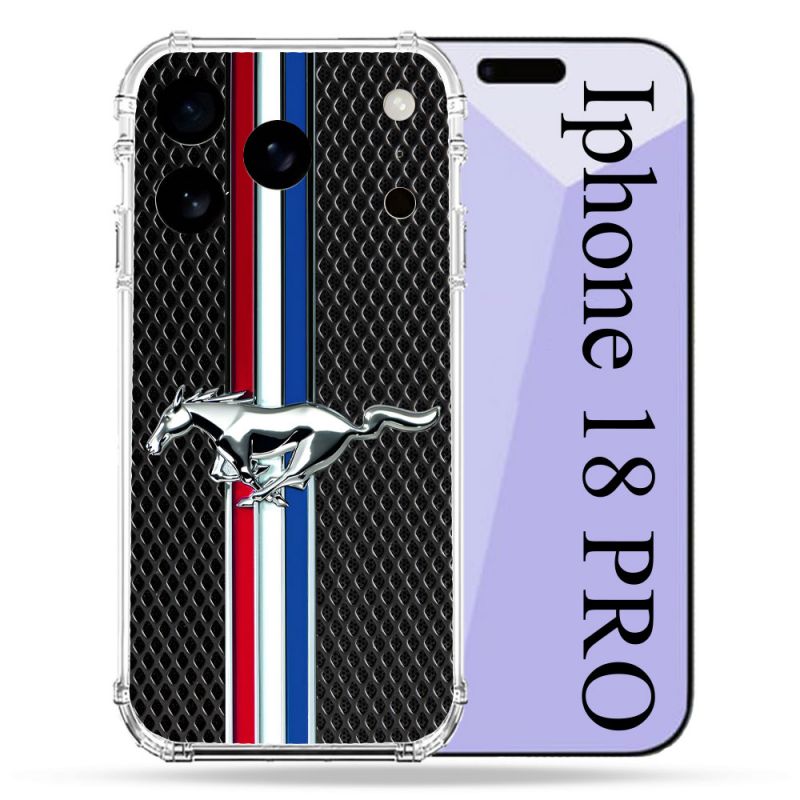 Coque Renforcée Pour Iphone 18 Pro Mustang