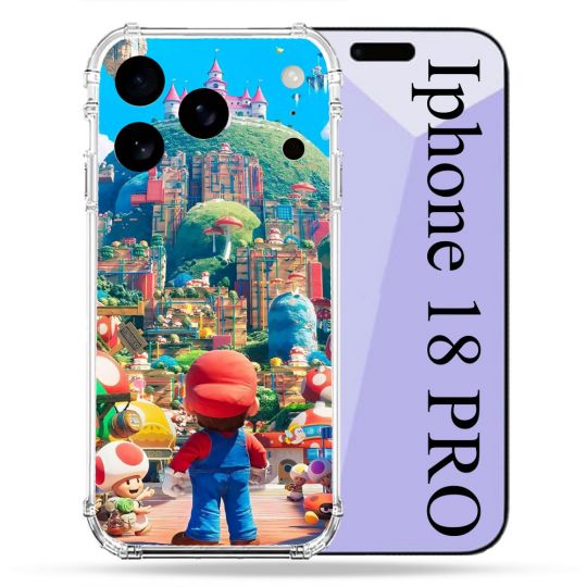 Coque Renforcée Pour Iphone 18 Pro Nintendo World