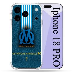 Coque Renforcée Pour Iphone 18 Pro Olympique Marseille OM Bande