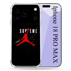 Coque Renforcée Pour Iphone 18 Pro Max Jordan Supreme Noir