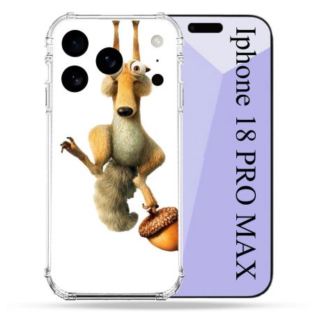 Coque Renforcée Pour Iphone 18 Pro Max L'âge de Glace Scratch Suspendu