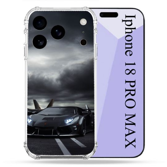 Coque Renforcée Pour Iphone 18 Pro Max Lamborghini Avion